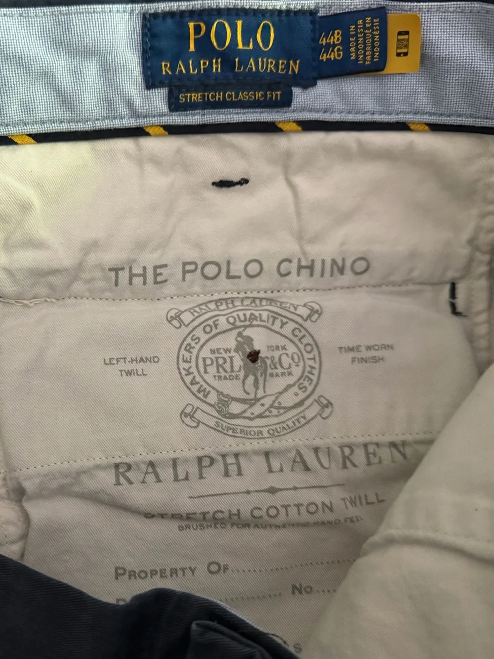 Polo by Ralph Lauren Navy Flat Front Men’s Shorts